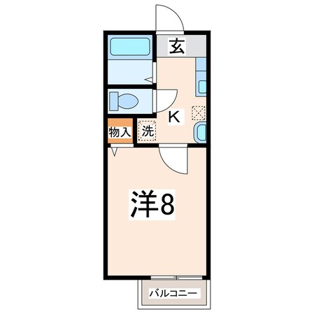 ソフィア帯山の物件間取画像